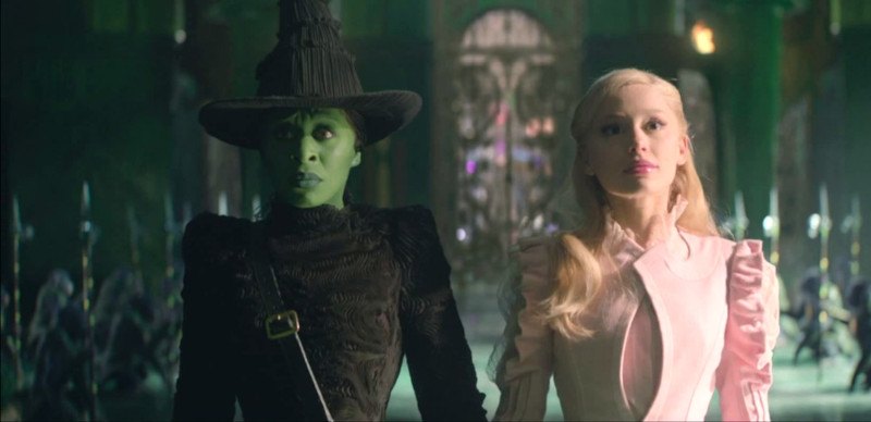 Cynthia Erivo and Ariana Grande star in WICKED